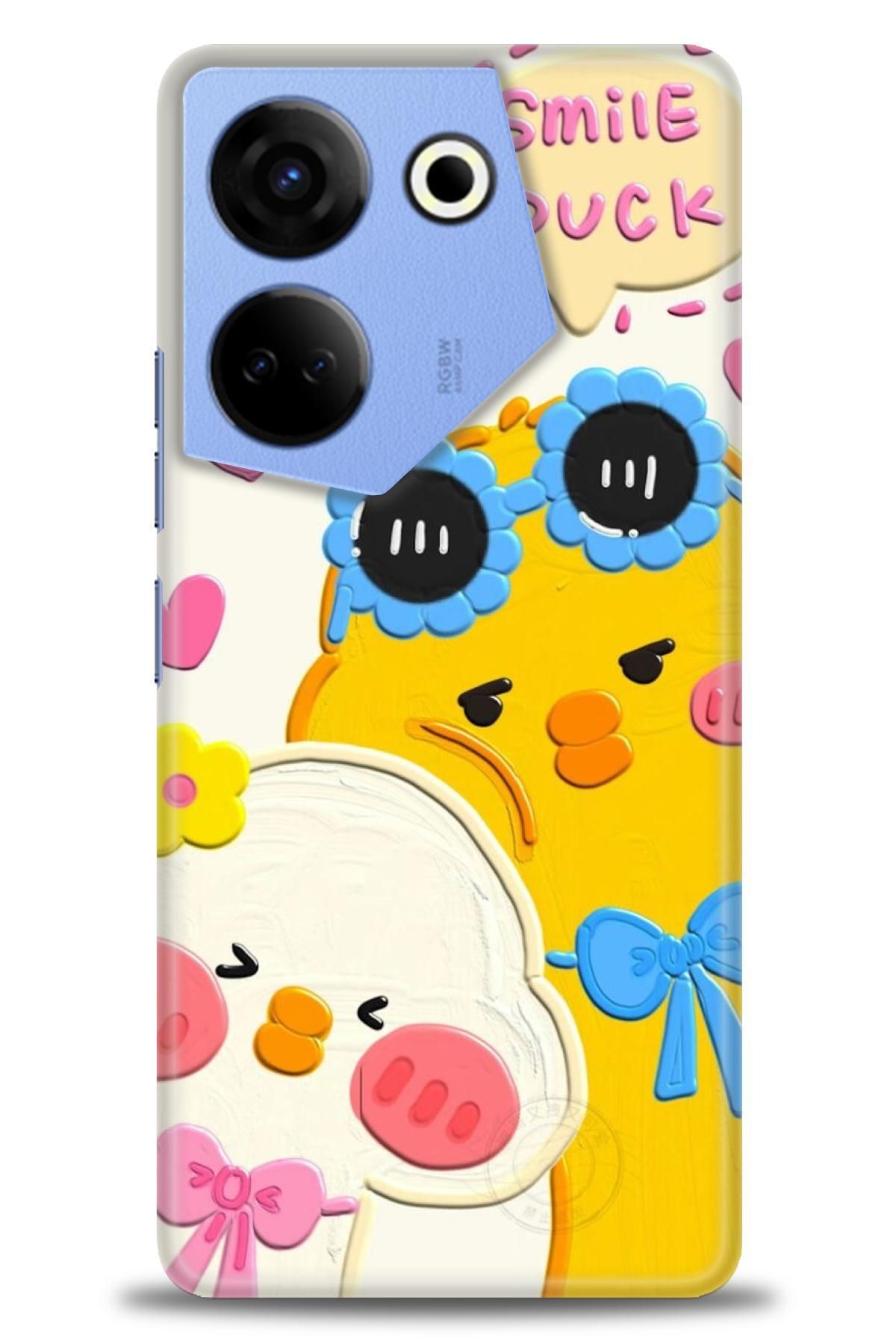 TECNO Camon 20 (CK6n)İle Uyumlu HD Baskılı Kılıf - Karışık Seri - 831