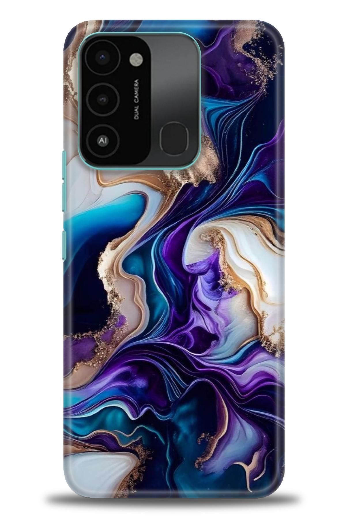 TECNO Spark 8C İle Uyumlu HD Baskılı Kılıf - Karışık Seri - 401
