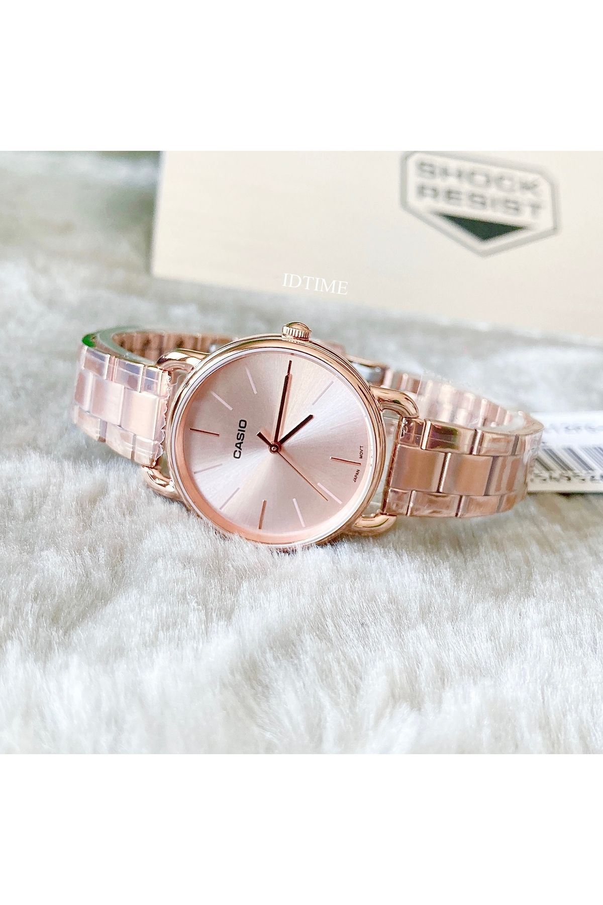 Casio-Ladies watch, Casio, Collection LTP-E LTP-E412PG-4A 4