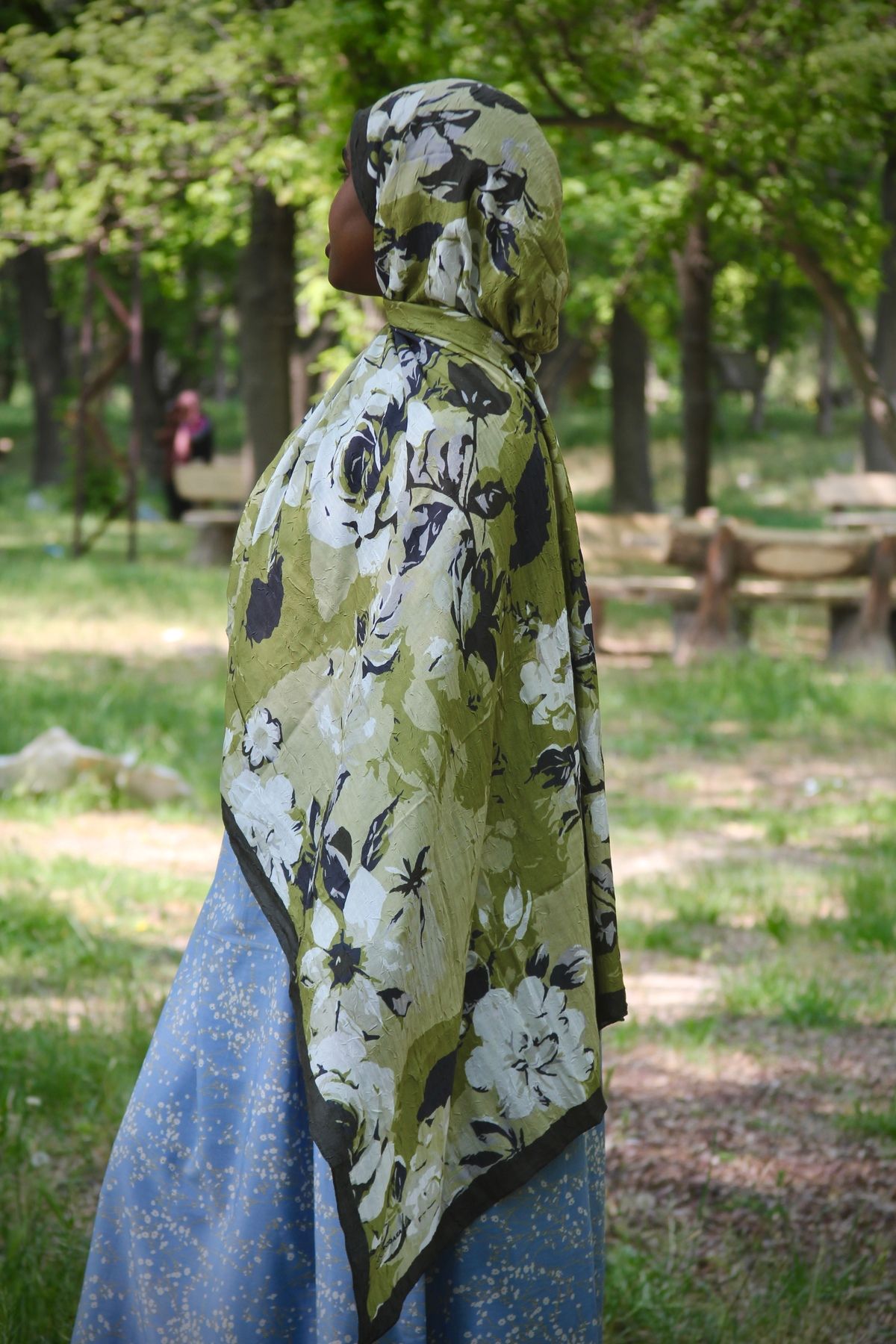 SARA SCARFS GÜL DSEN BAMBU ŞAL