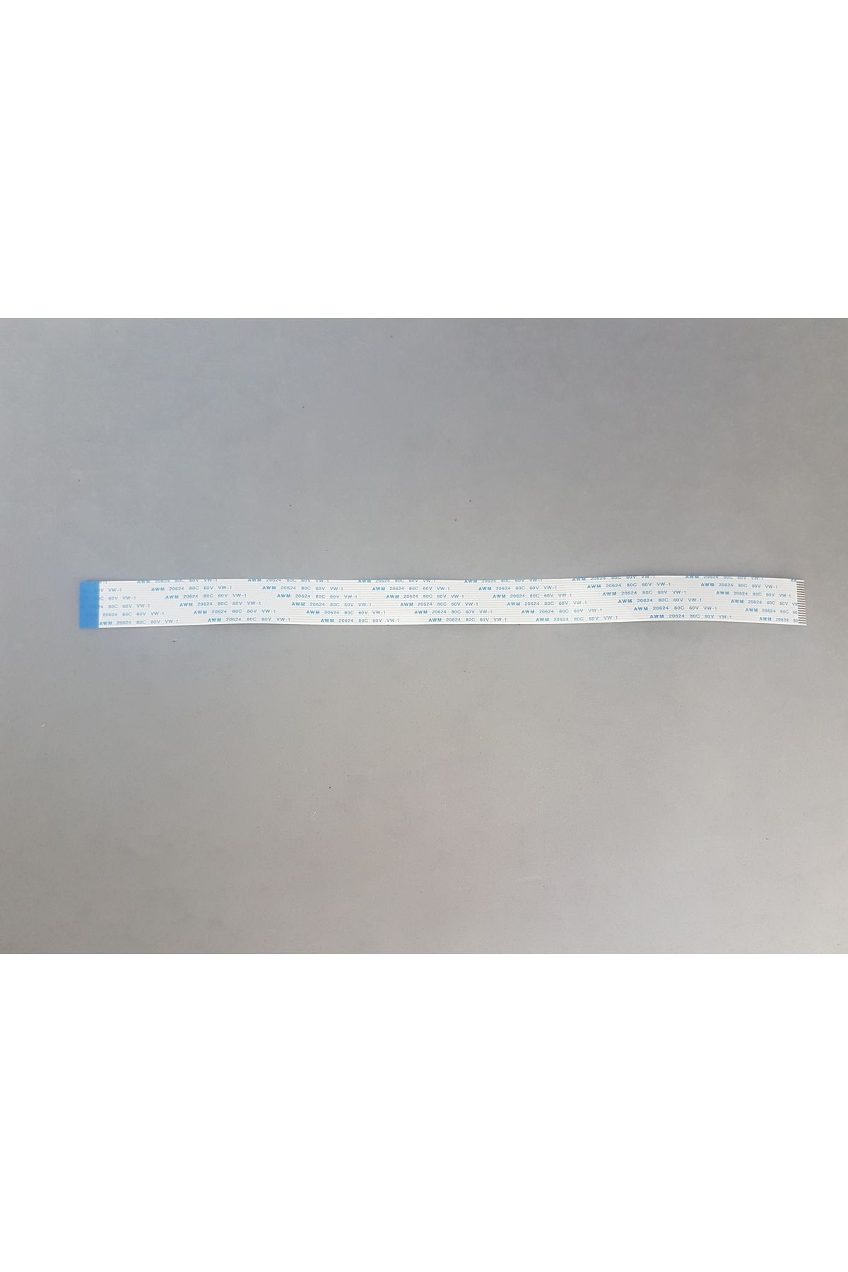 FFC 18 Pin 30cm Ters 1mm Adımlı Esnek Flex Kablo Awm 20624 80c 60v Şerit Fleks Film