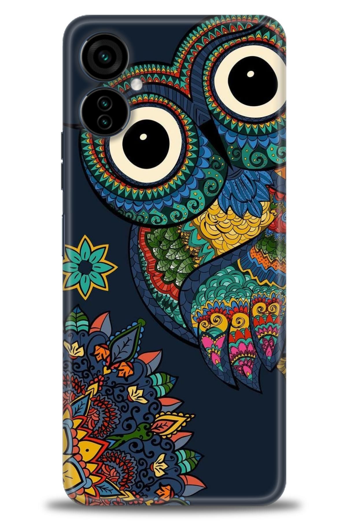 TECNO Camon 19 Neo (CH6i) İle Uyumlu HD Baskılı Kılıf - Karışık Seri - 941