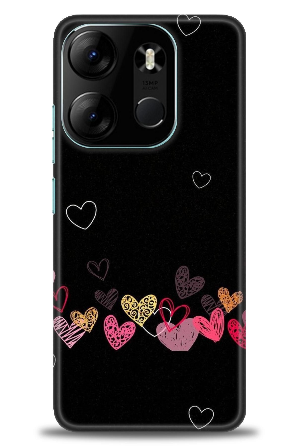 TECNO Spark Go 2023 İle Uyumlu HD Baskılı Kılıf - Karışık Seri - 51