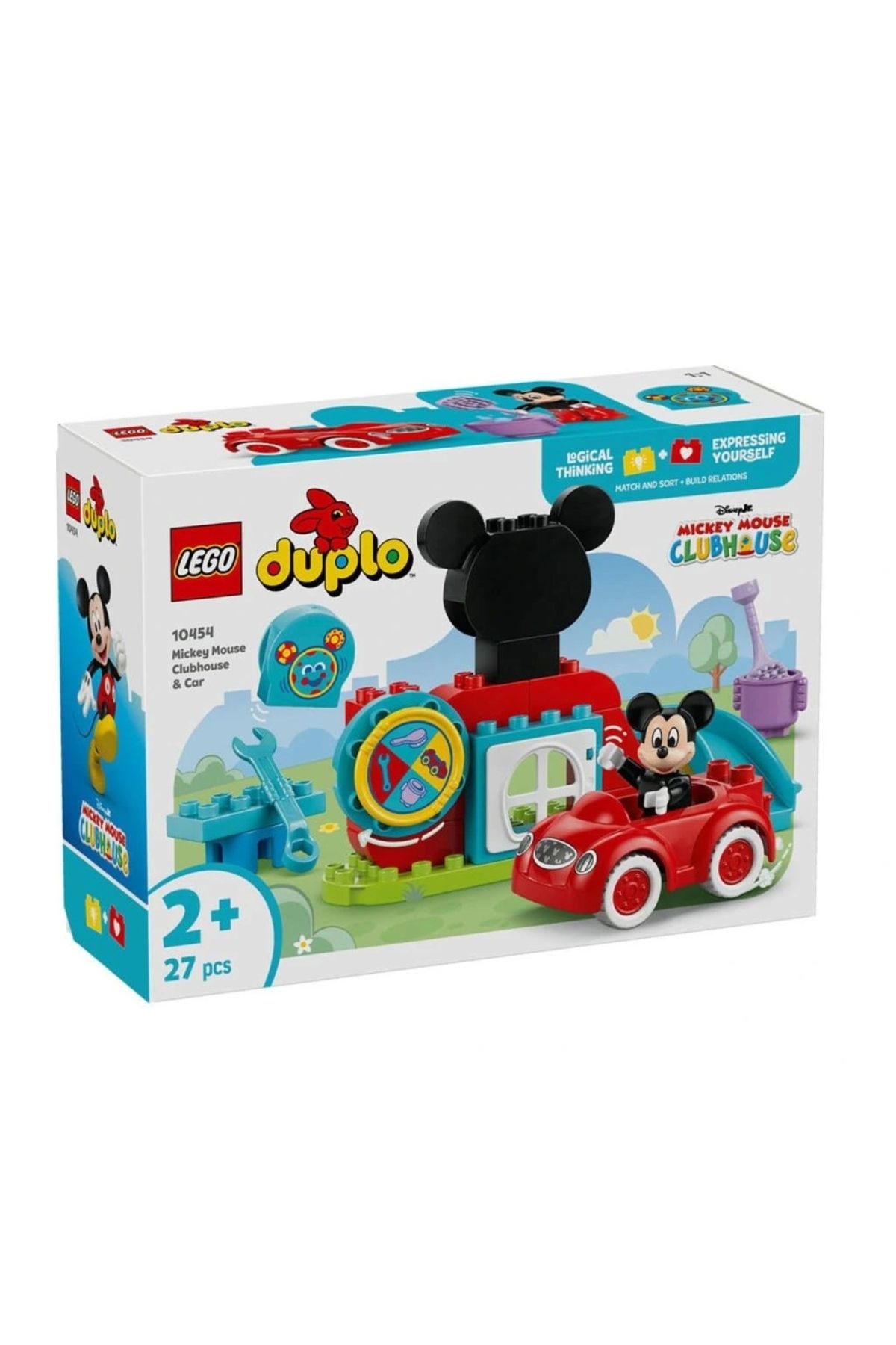 OurStyles Duplo mickey mousenun kulüp evi ve arabası parça + yaş - şık - şık - Şık Tasarım - Trend Ürün - Zar