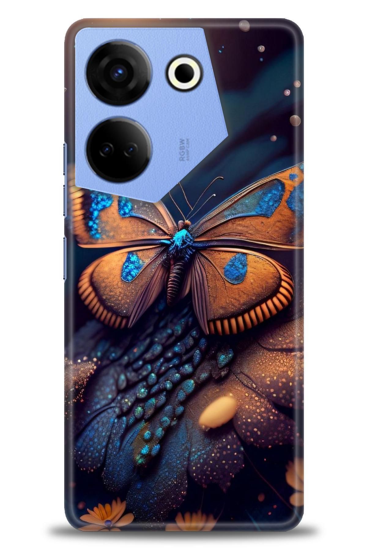 TECNO Camon 20 Pro 5G (CK8n) İle Uyumlu HD Baskılı Kılıf - Karışık Seri - 932