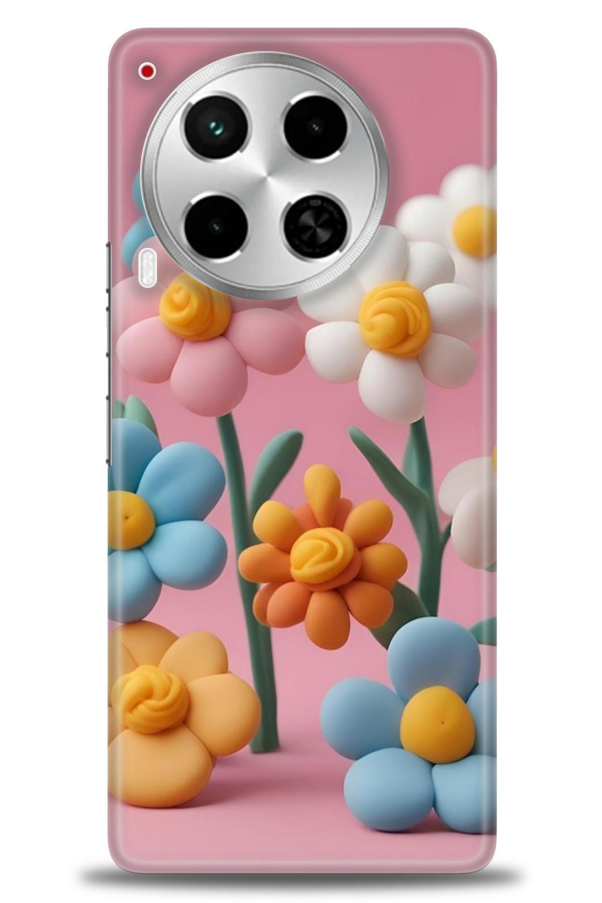 TECNO Spark 30 Pro İle Uyumlu HD Baskılı Kılıf - Karışık Seri - 742