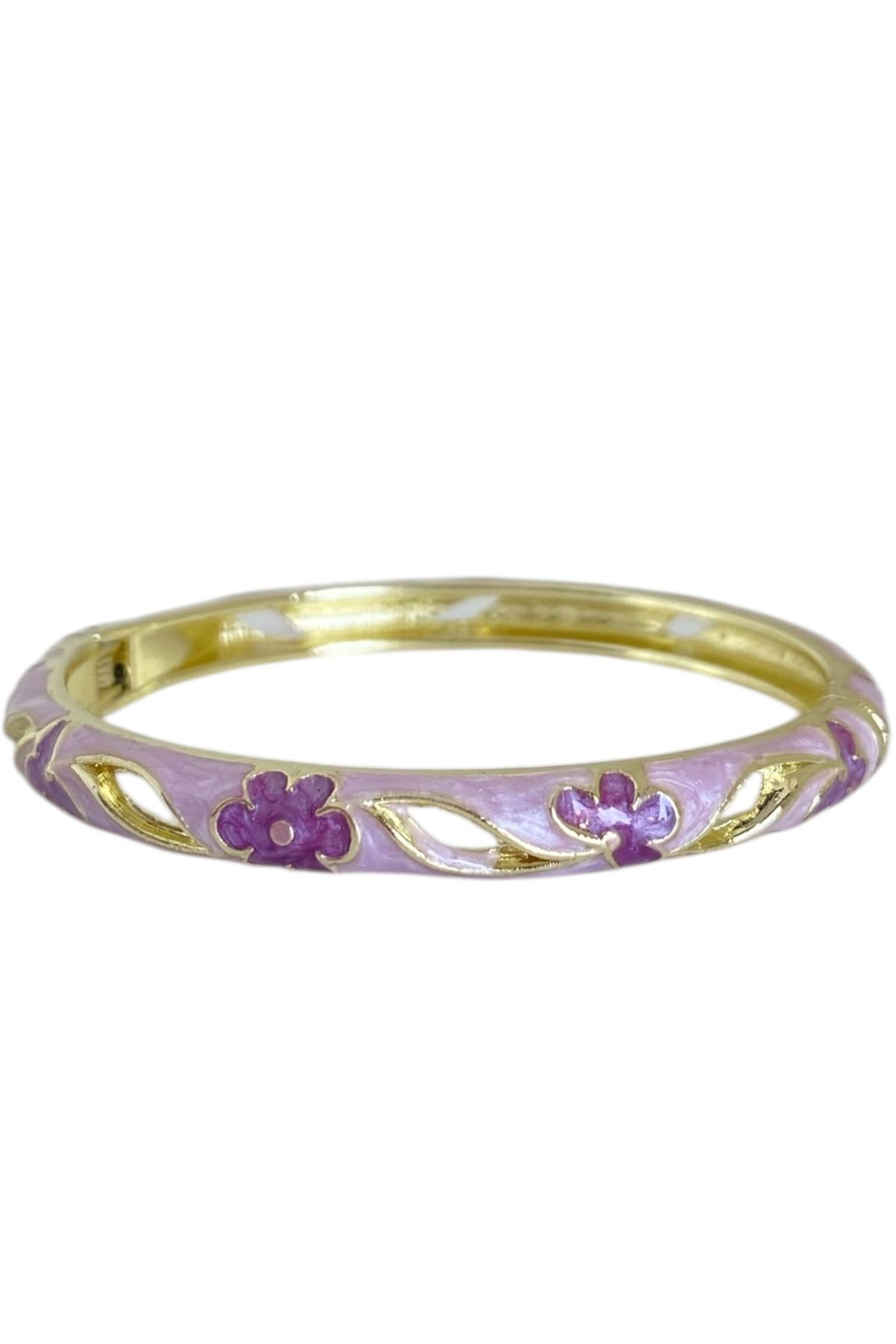 Vadısh store Butterfly Mineli Kelepçe Gold Bilezik