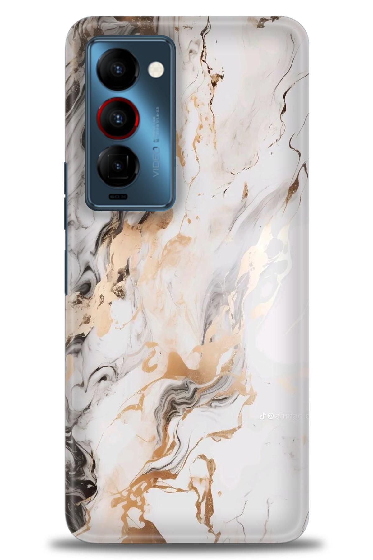 TECNO Camon 18 Premier (CH9n) Premier İle Uyumlu HD Baskılı Kılıf - Karışık Seri - 222