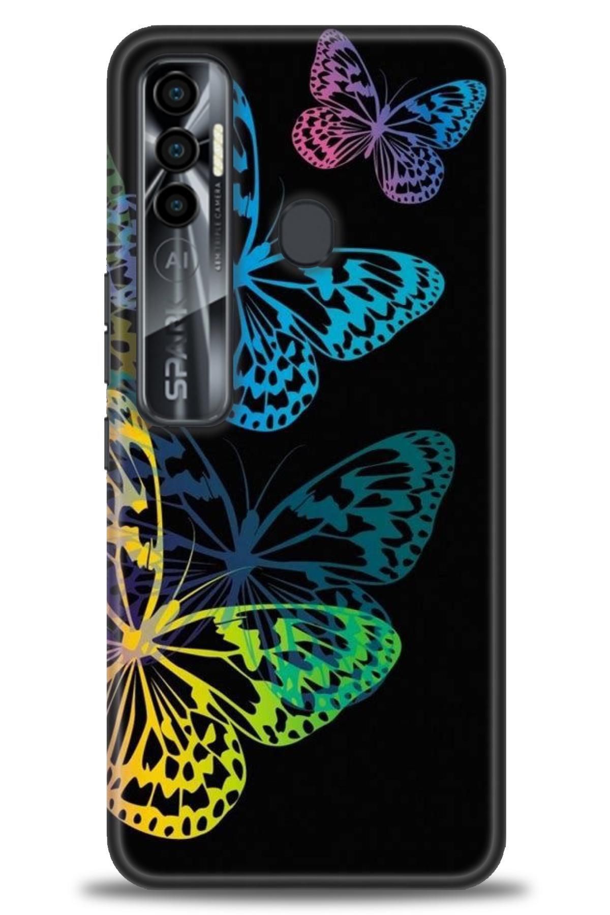 TECNO Spark 7 Pro İle Uyumlu HD Baskılı Kılıf - Karışık Seri - 22
