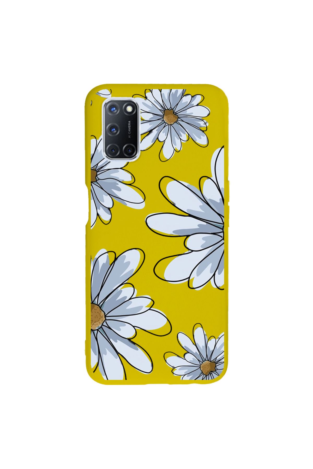 Royaleks Oppo A72 Lansman Kılıf - Papatya