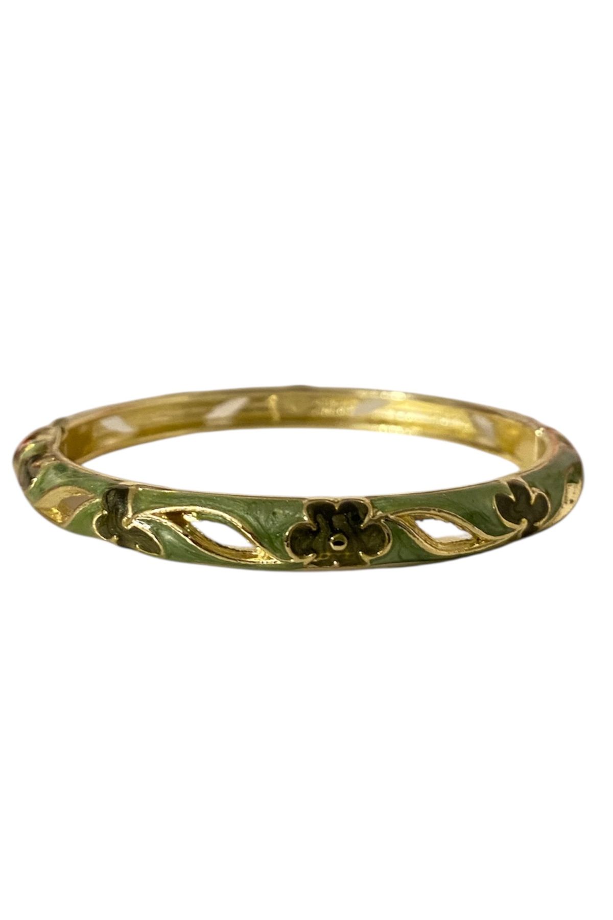 Vadısh store Butterfly Mineli Kelepçe Gold Bilezik