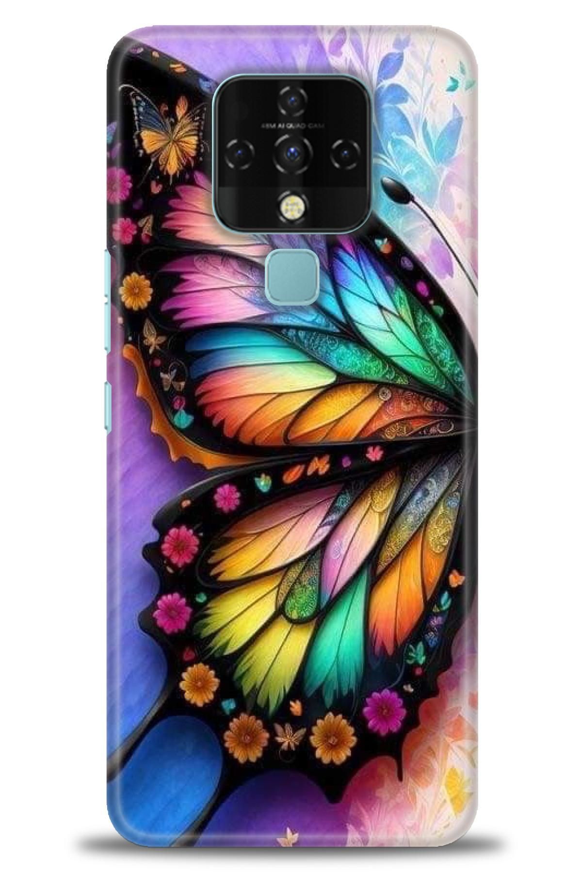 TECNO Camon 16 (CE7j) İle Uyumlu HD Baskılı Kılıf - Karışık Seri - 182