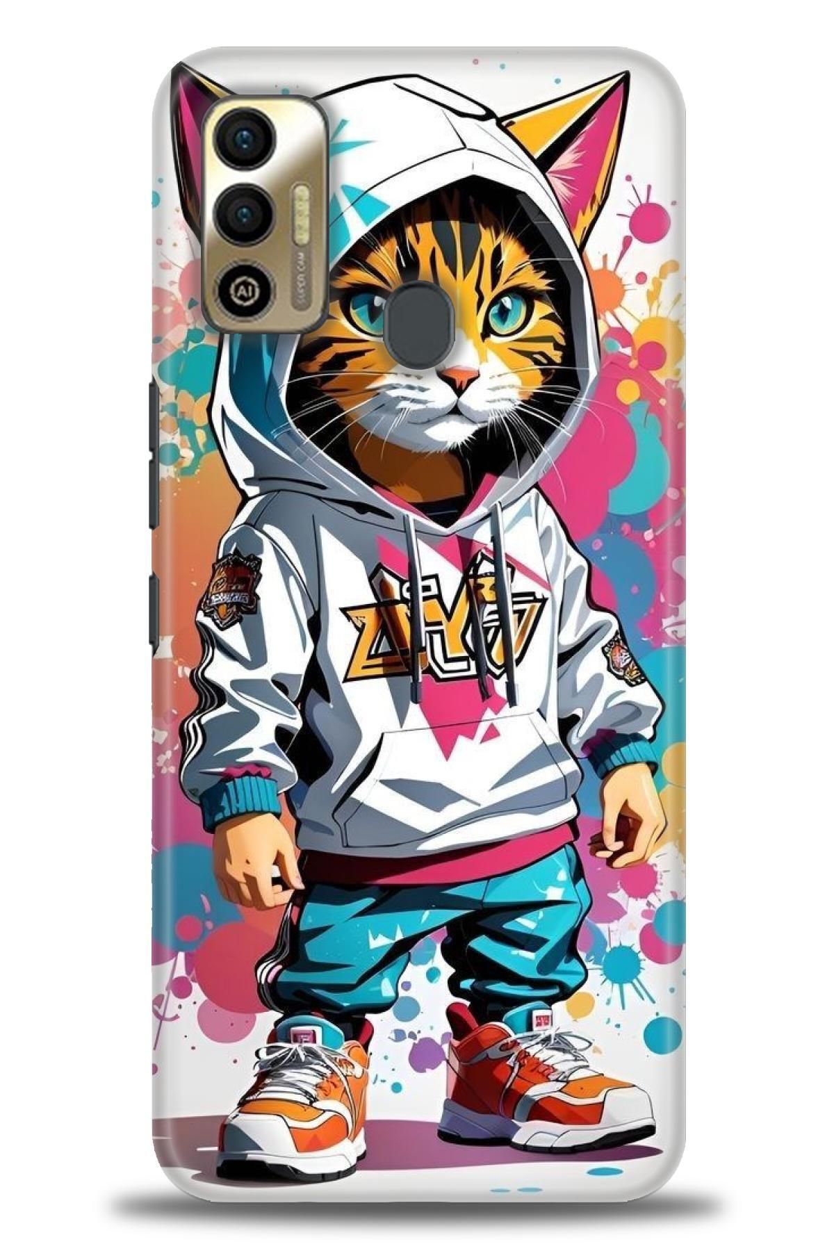 TECNO Spark 7 / 7T İle Uyumlu HD Baskılı Kılıf - Karışık Seri - 362