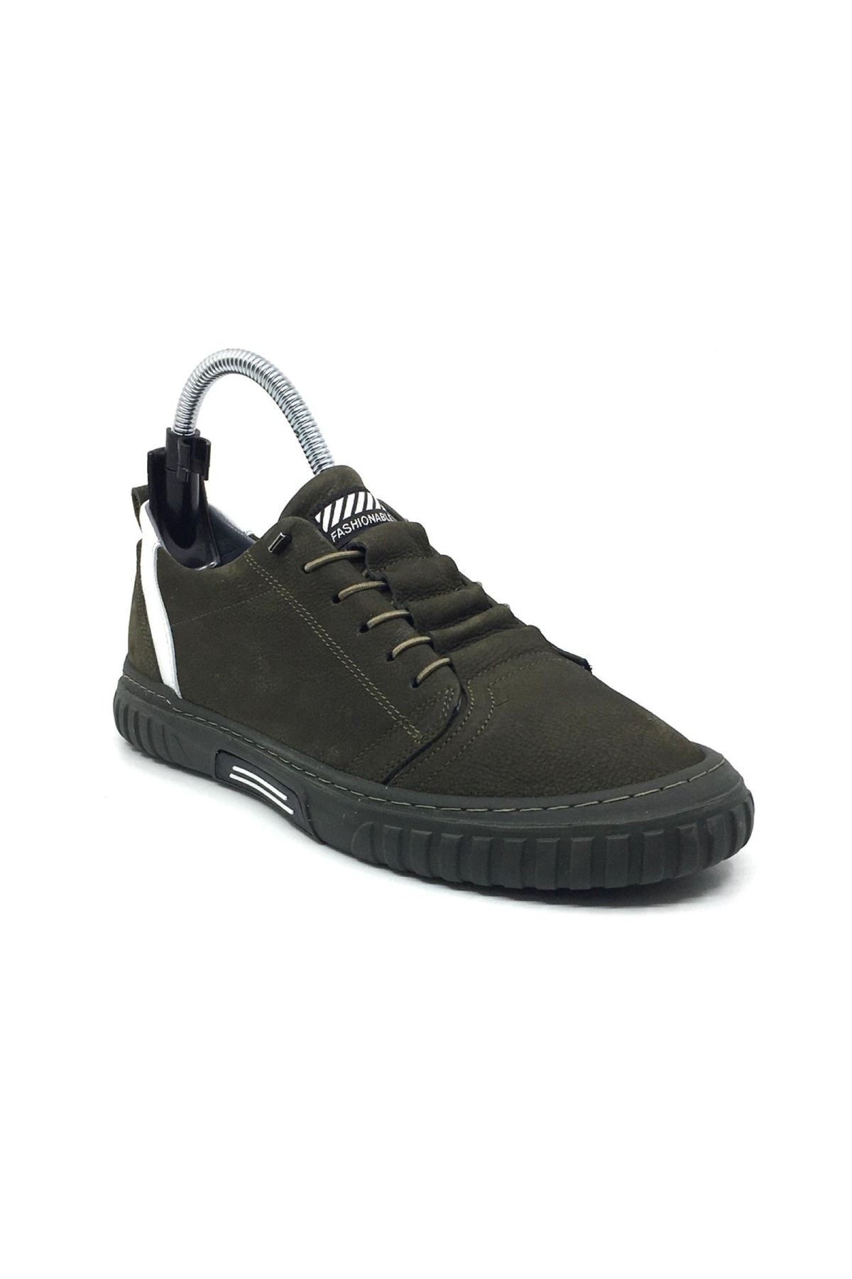 Taşpınar Ayakkabı %100 Nubuk Deri Ortopedik Erkek Yazlık Rahat Günlük Spor Sneaker Yeni Sezon Ayakkabı 40-44