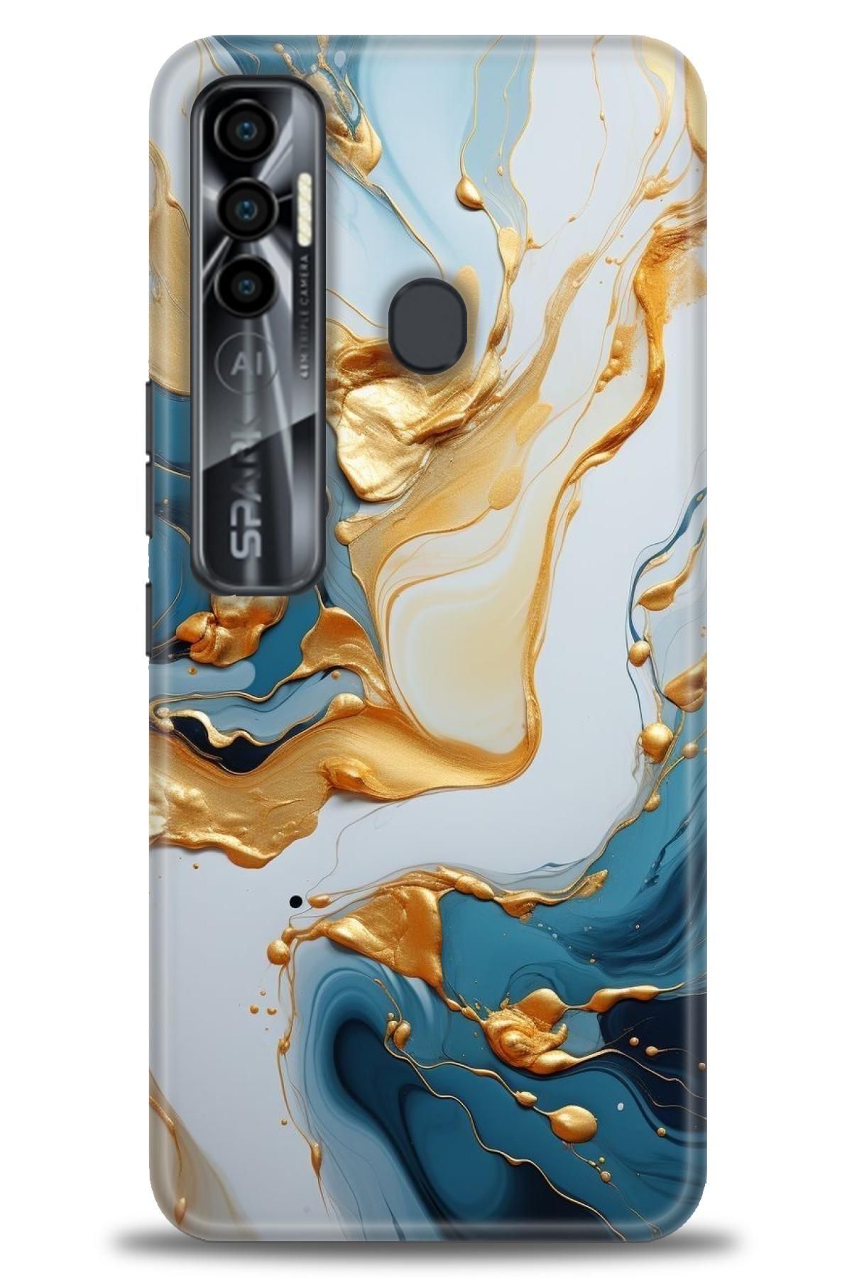 TECNO Spark 7 Pro İle Uyumlu HD Baskılı Kılıf - Karışık Seri - 402