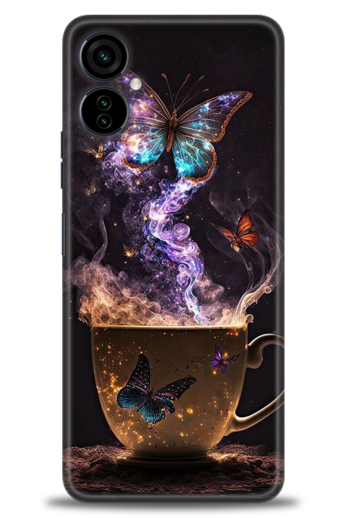 TECNO Camon 19 Neo (CH6i) İle Uyumlu HD Baskılı Kılıf - Karışık Seri - 612