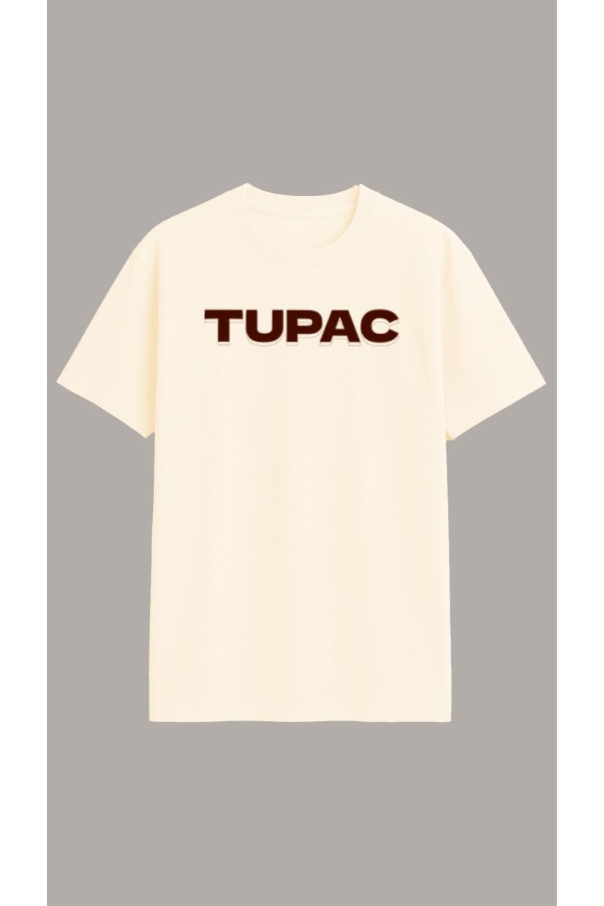 Vigor Wear TUPAC Baskılı Oversize T-Shirt