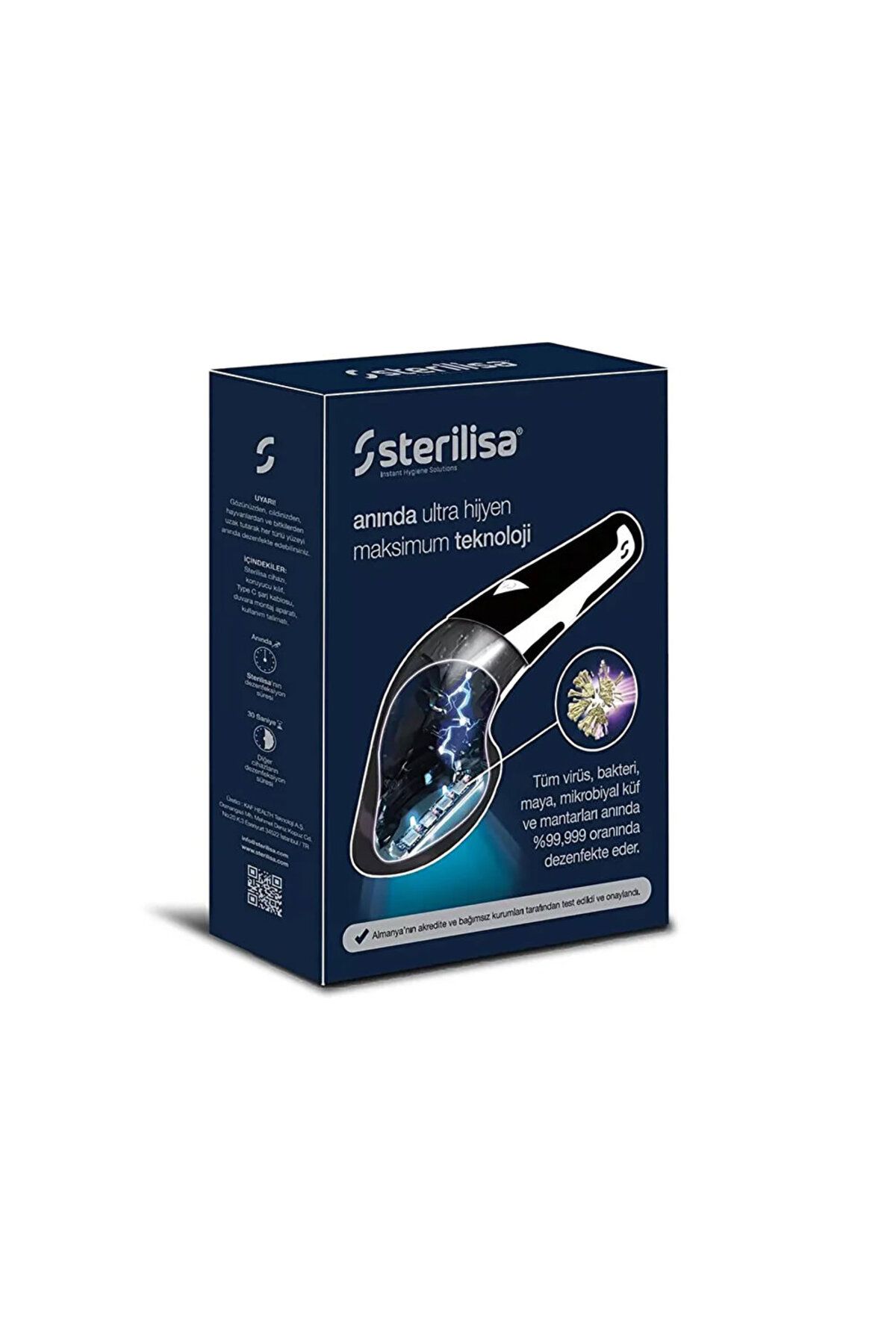 MATMEL Mini - Darbeli UV Sterilizasyon ve Dezenfeksiyon Cihazı (Taşınabilir Boyut)