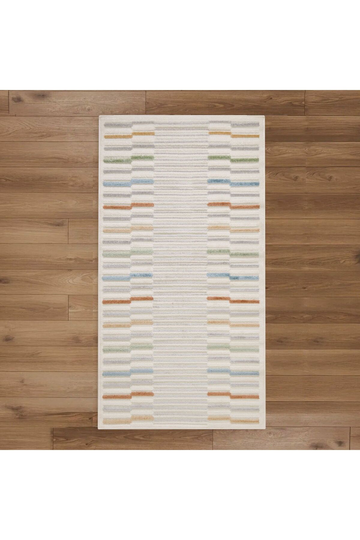 MATMEL Mono Tozumaz Antialerjik Halı - Kırık Beyaz - 80x150 cm