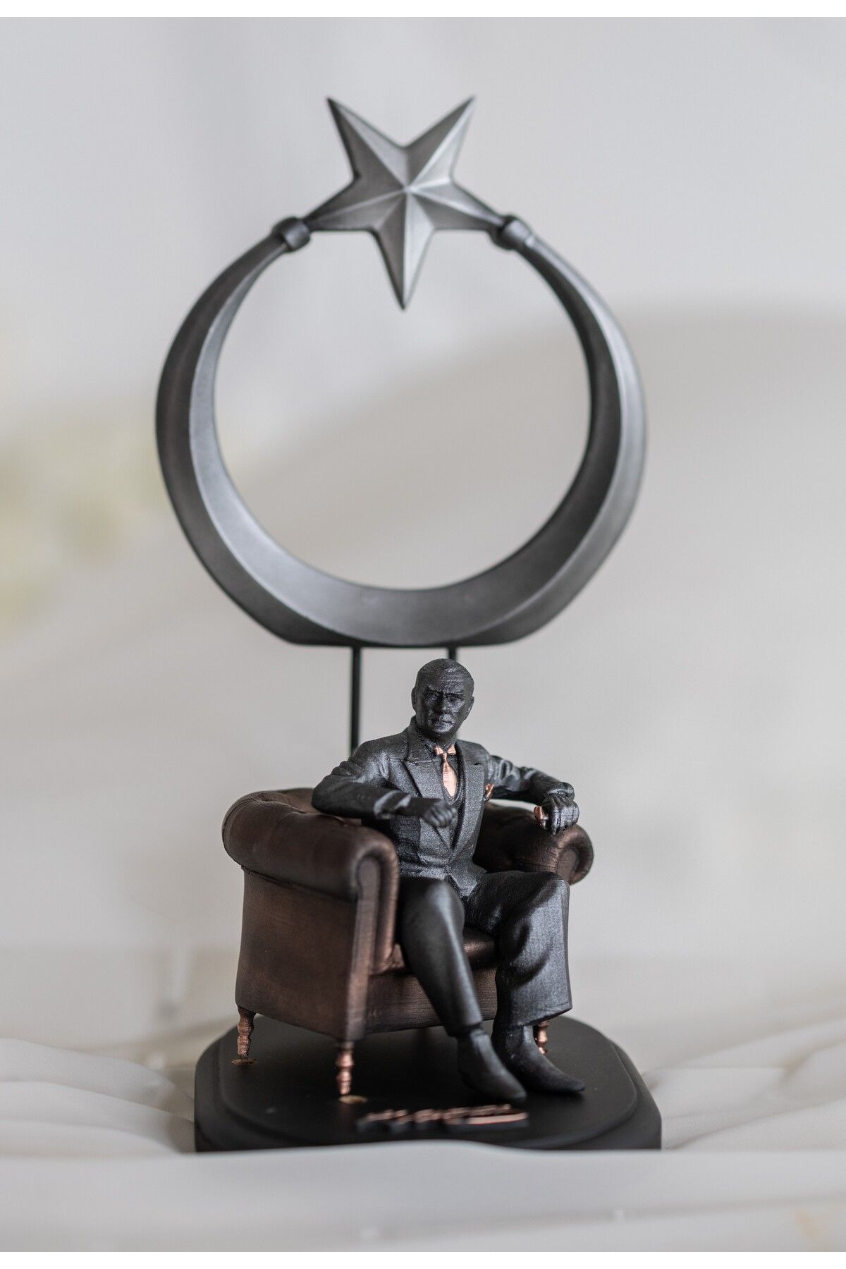 Gift Garden ULU ÖNDER ATATÜRK KOLTUKTA AYYILDIZ BİBLO