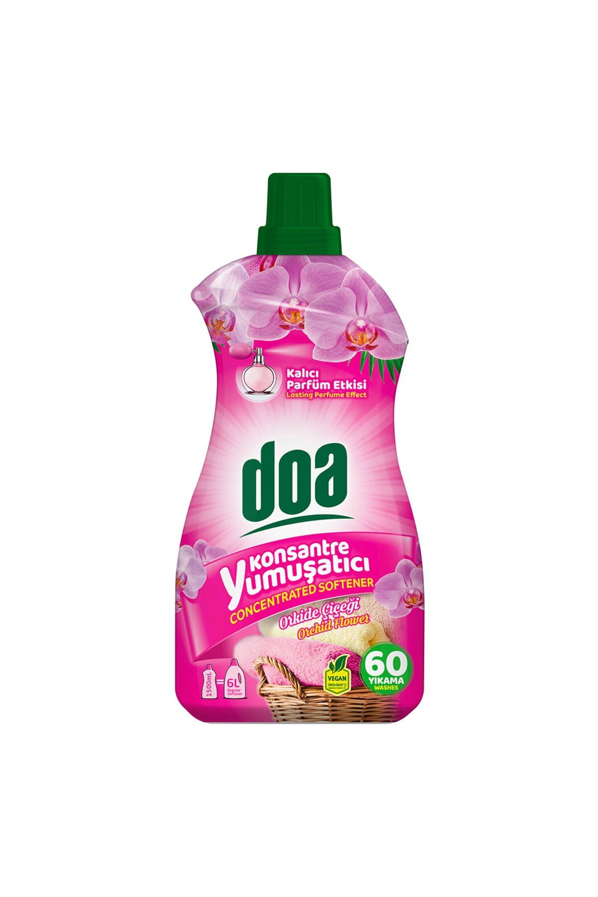 DoAll Doa Konsantre Yumuşatıcı Orkide Çiçeği 60 Yıkama 1,5 L