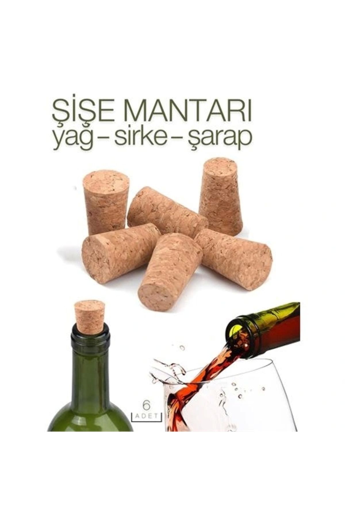 OurStyles Cicchino Şişe Mantarı lı Paket - zarif tasarım trend ürün