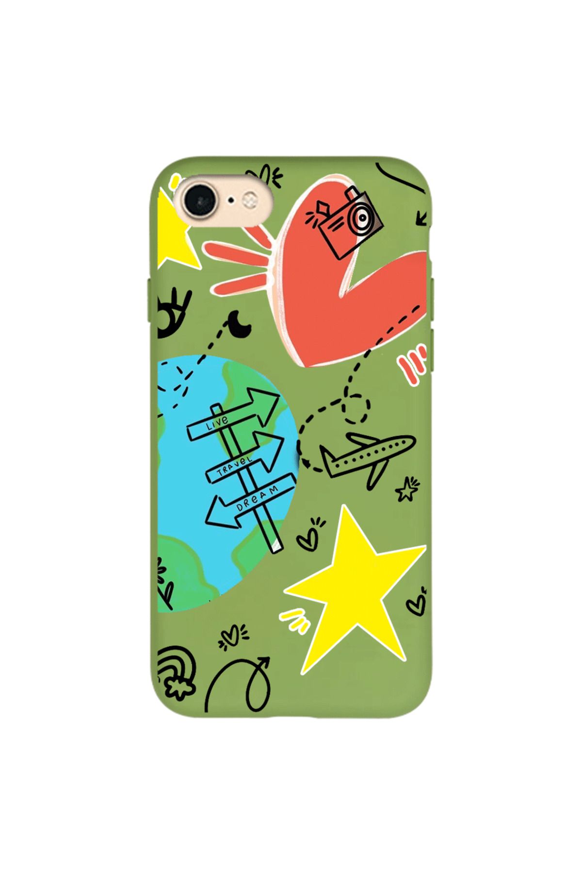 Royaleks iPhone 7 Lansman Kılıf - World
