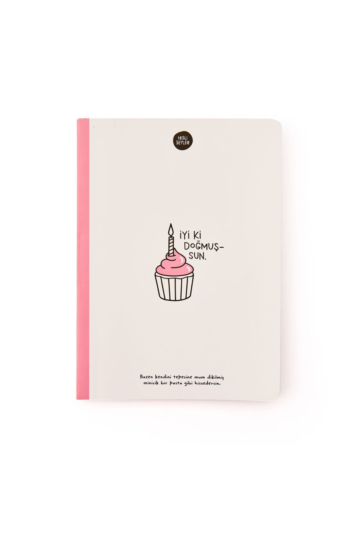 ASPARTAM Şeyler 80 Yaprak Sayfalı Defter - Pembe - 28 cm
