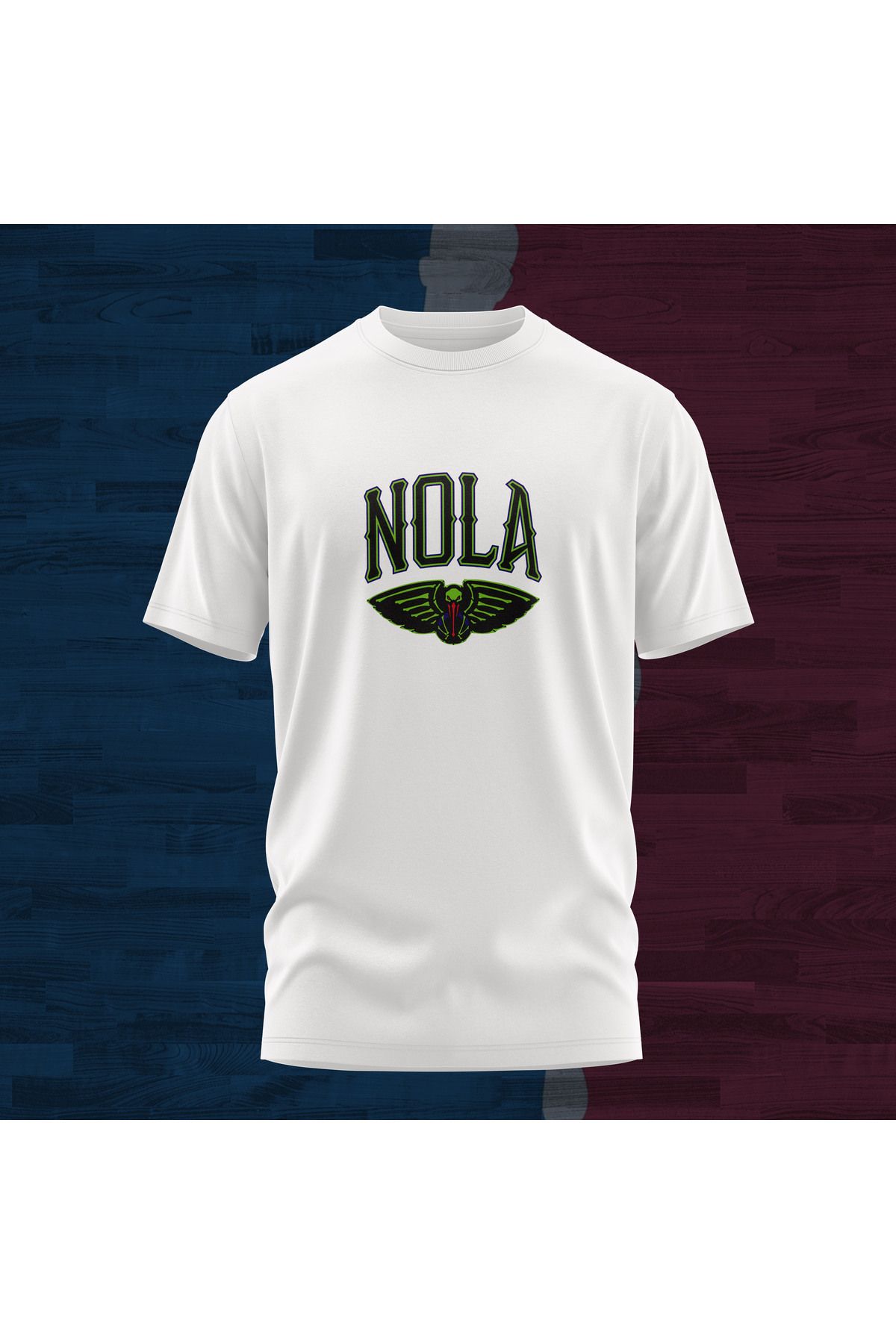 Scudetto T-Shirt New Orleans Pelıcans Unısex Tişört