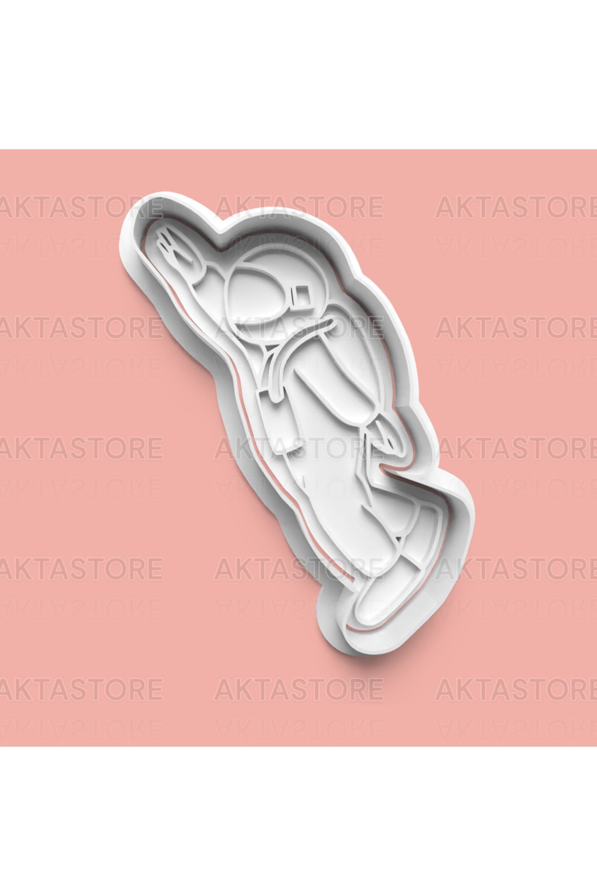 AKTASTORE Astronot Figürü Kurabiye Kalıbı