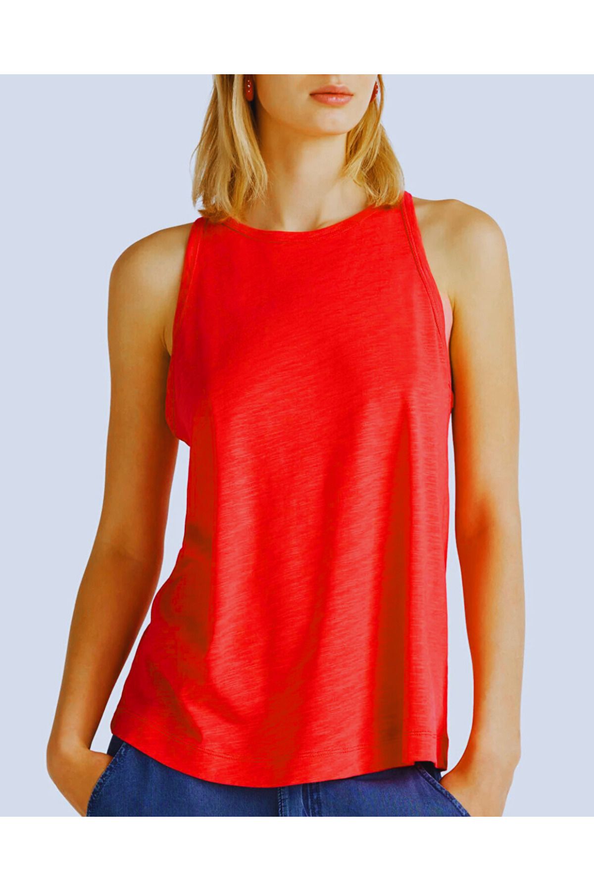 RUTBİL SPORTS Fitness Atleti Gym Fitness Tank Top Sporcu Atleti Spor Atleti Sporcu Atleti Fitness Sırt Detaylı