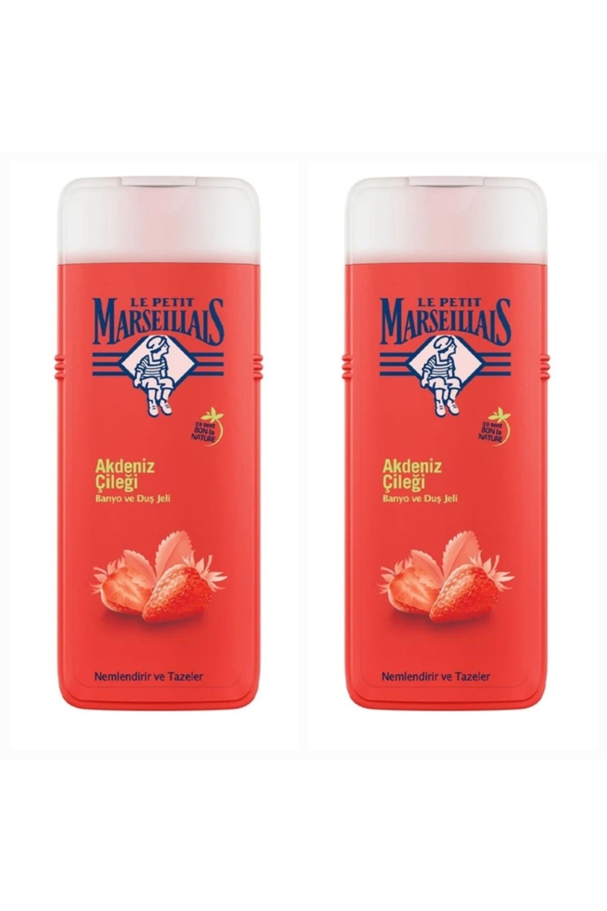Le Petite 2 Adet Le Petit Marseillais Akdeniz Çileği Banyo ve Duş Jeli 400ml