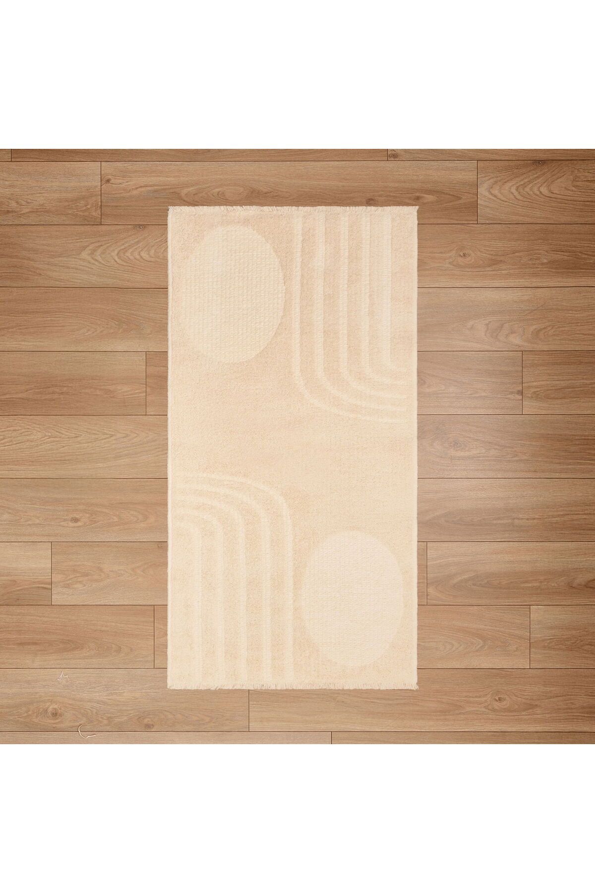 MATMEL Cobbler Dekoratif Halı - Bej - 80x150 cm