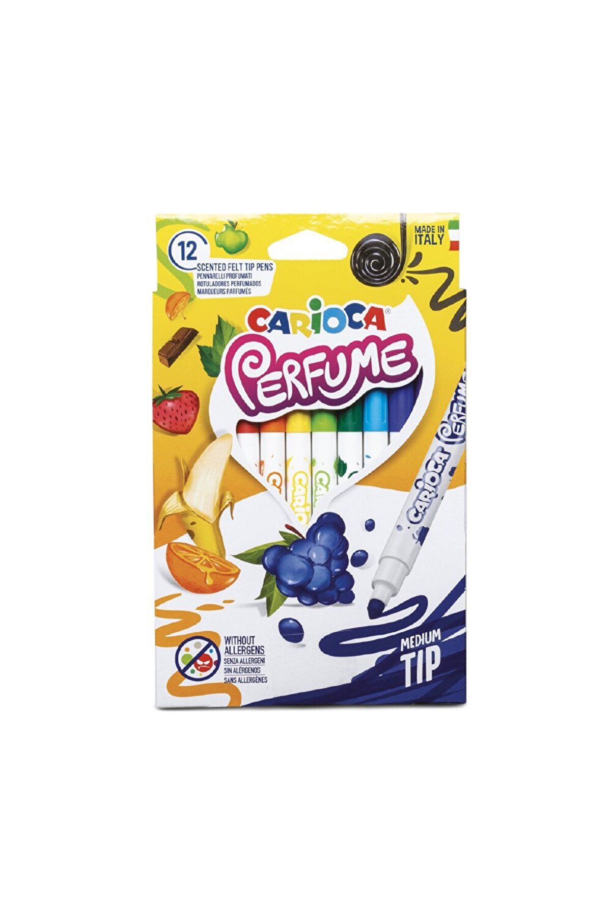 MATMEL Kokulu Keçeli Boya Kalemi 12'li