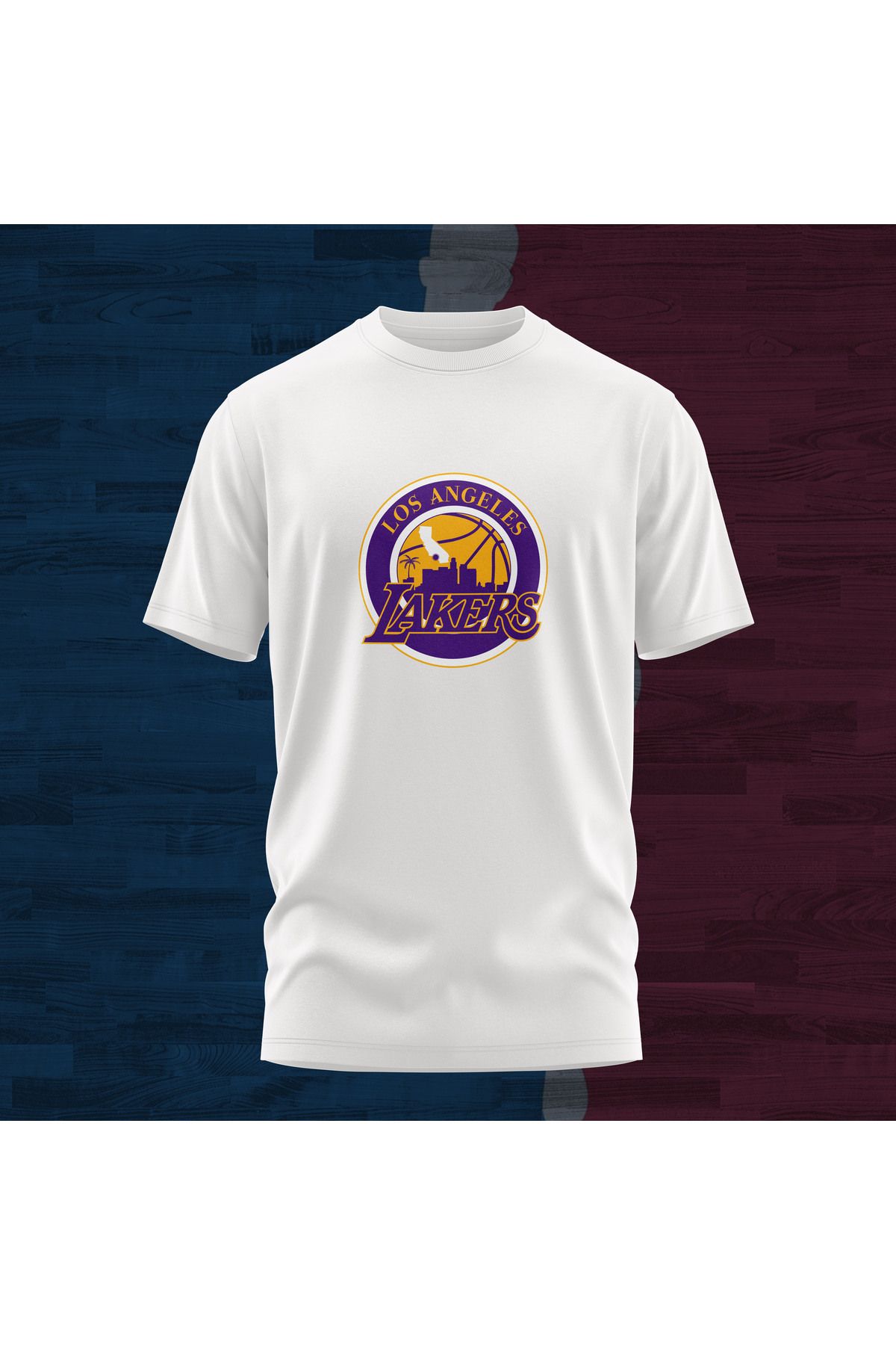 Scudetto T-Shirt LA Lakers State Unisex Tişört