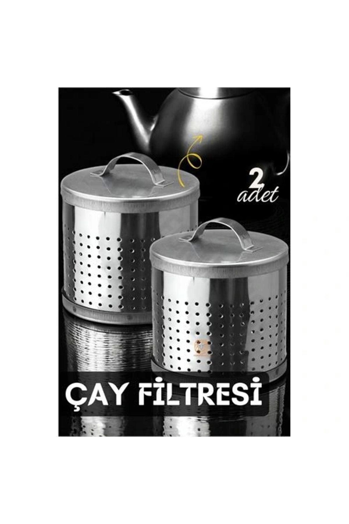 OurStyles Çay Filtresi Bitki Çayı Filtresi Metal