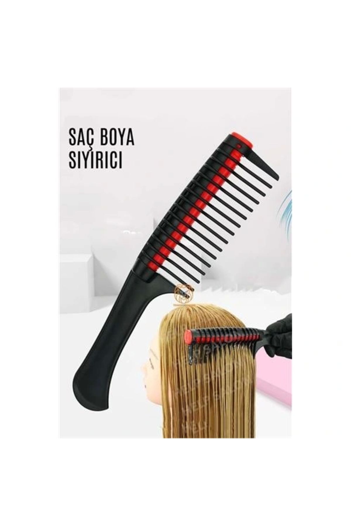 OurStyles Boya Sıyırma Tarağı Karbon Nano