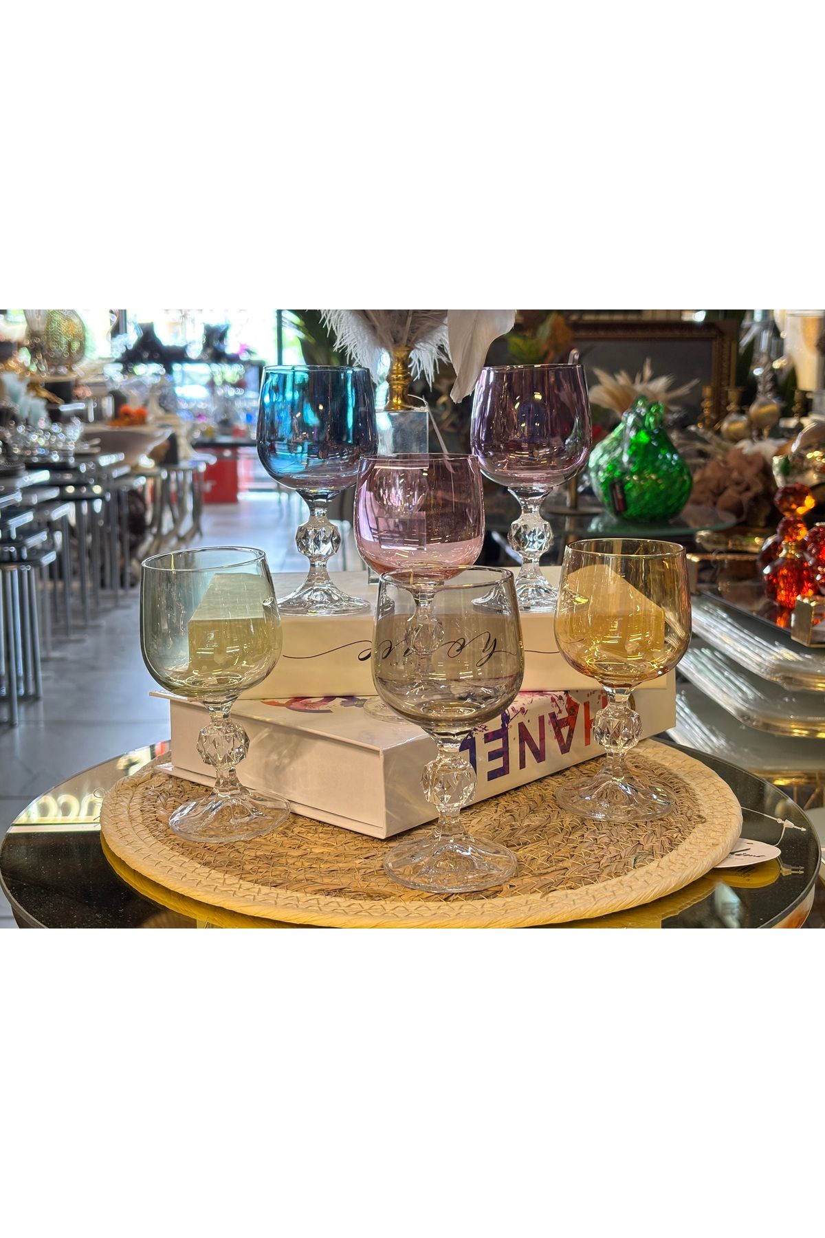 Masal Home Bohemia crystal kahve yanı kadeh