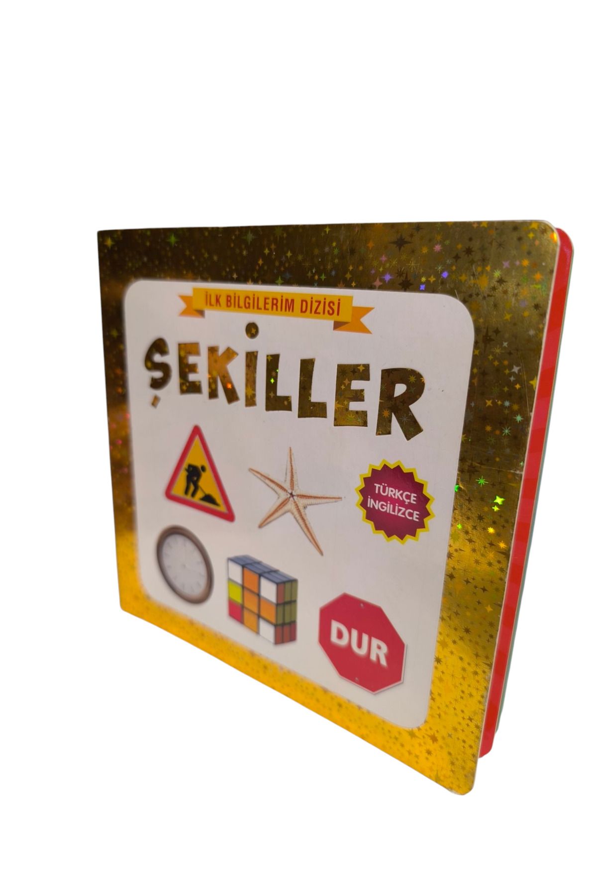 CharmPlay Şekiller Kitabı Türkçe İngilizce Dilli Eğitim İlk Bilgilerim Dizisi Okul Öncesi Eğitici
