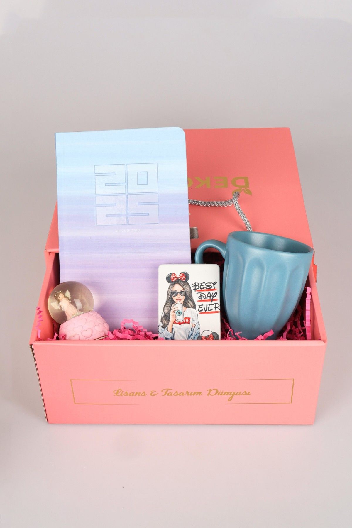 DEKOMUS Özel Kutulu Gıft Box Elegan Premıum Hediye Seti