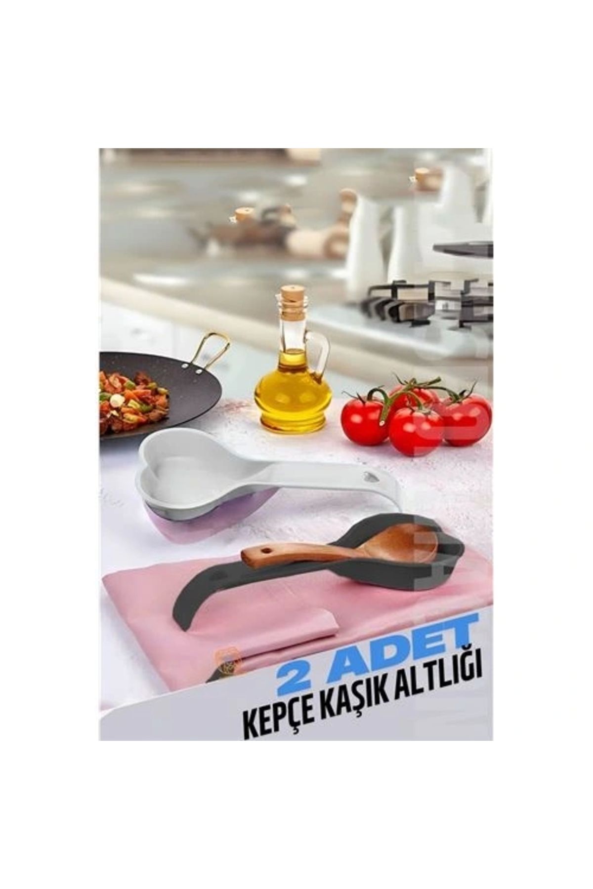OurStyles Kepçe Altlığı Kaşık Altlğı 2 ADET