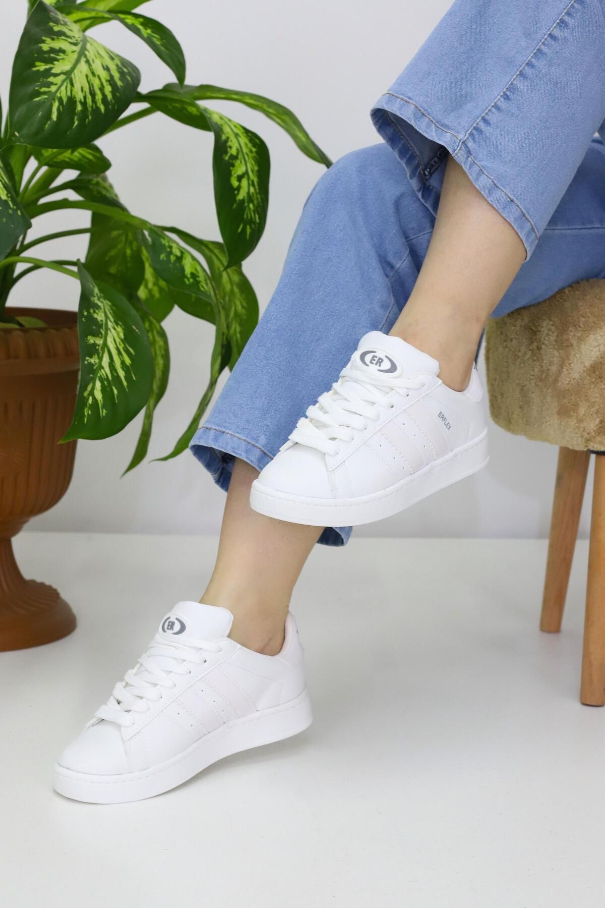 Campus ER-00ss Black kadın Günlük Sneaker Spor Ayakkabı