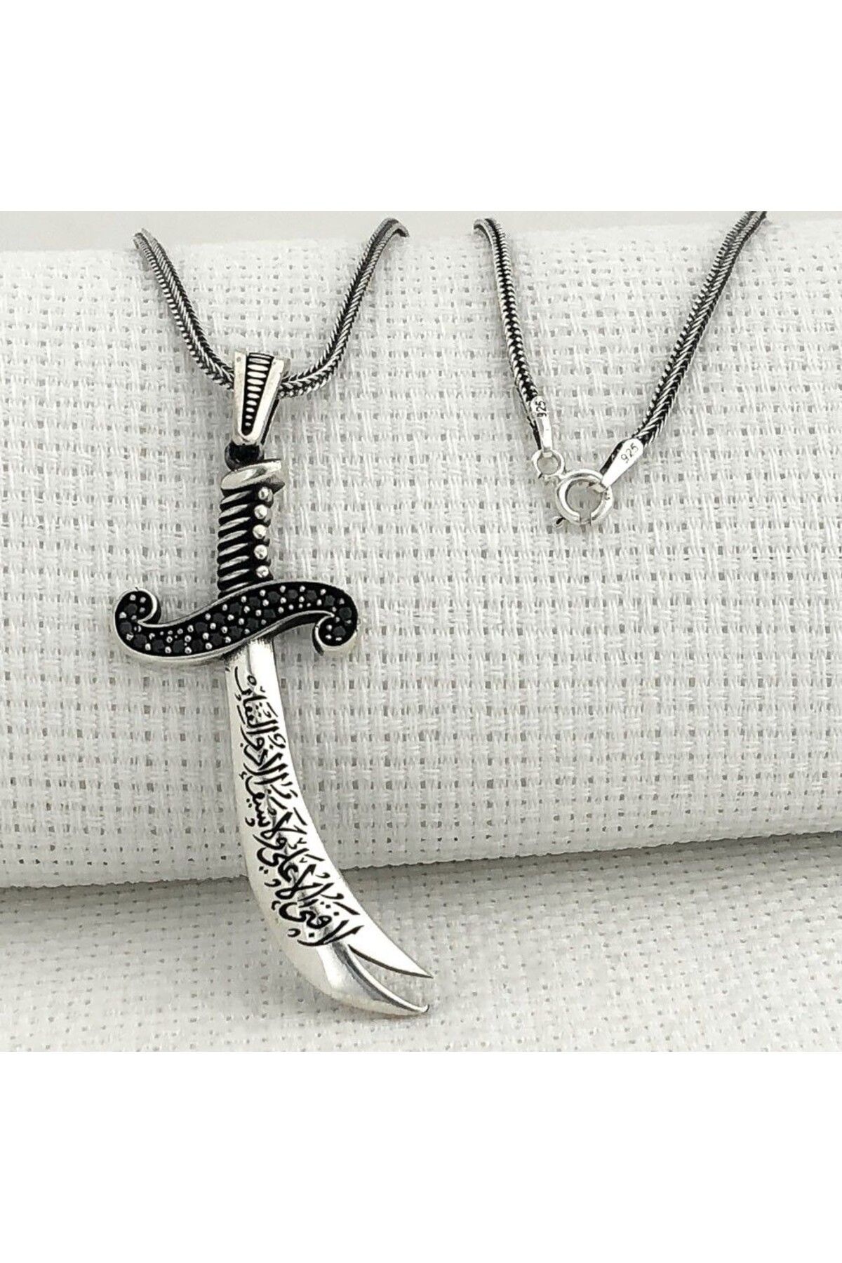 shop Zulfikar La Feta İlla Ali La Seyfe İila Zulfikar 925 Ayar Gümüş Erkek Kolye