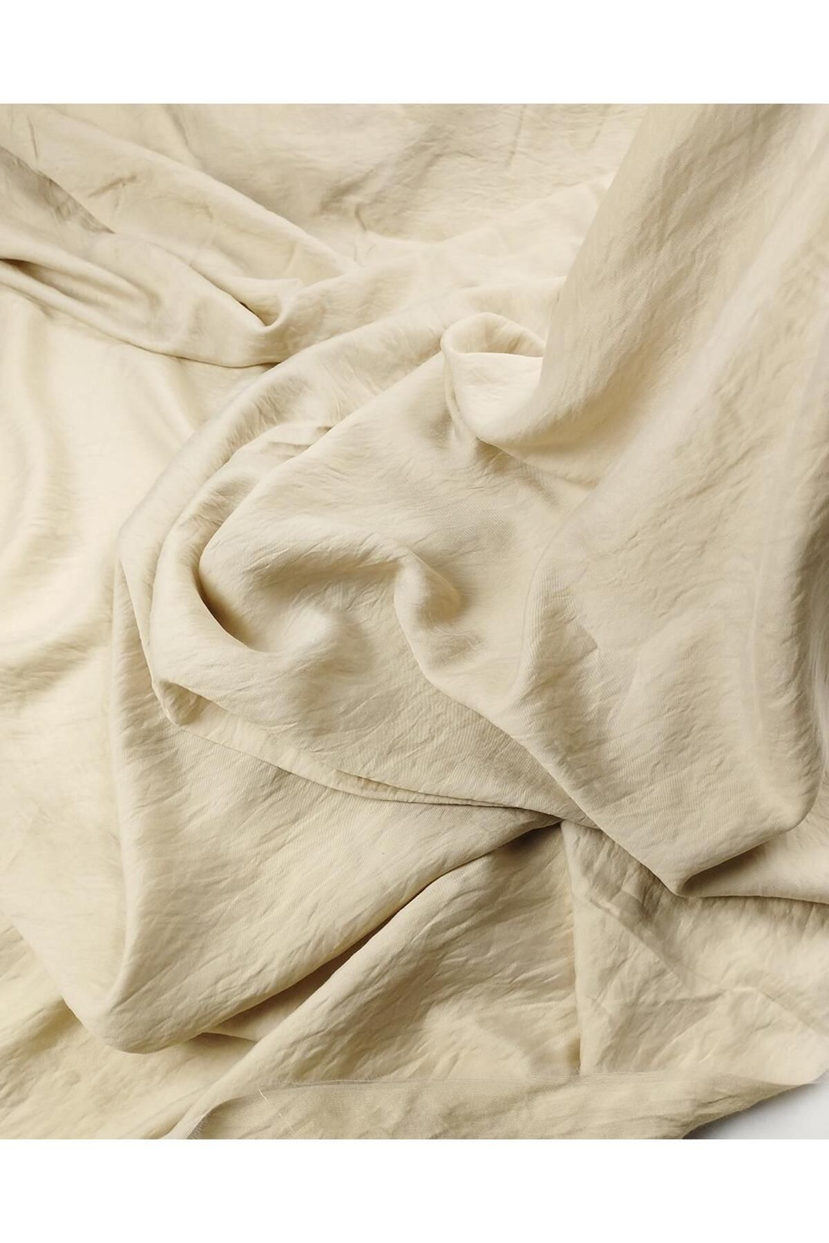 Kumaş Parça-Ayrobin Woven in Beige Color (Width 140 cm X Length 210 cm) 4