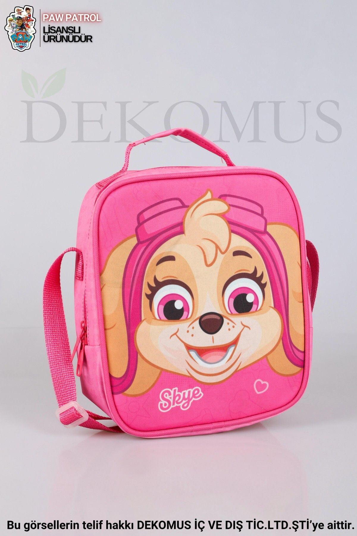 PAW PATROL Dekomus Ile Yeni Sezon Lisanslı Termoslu Beslenme Çantası