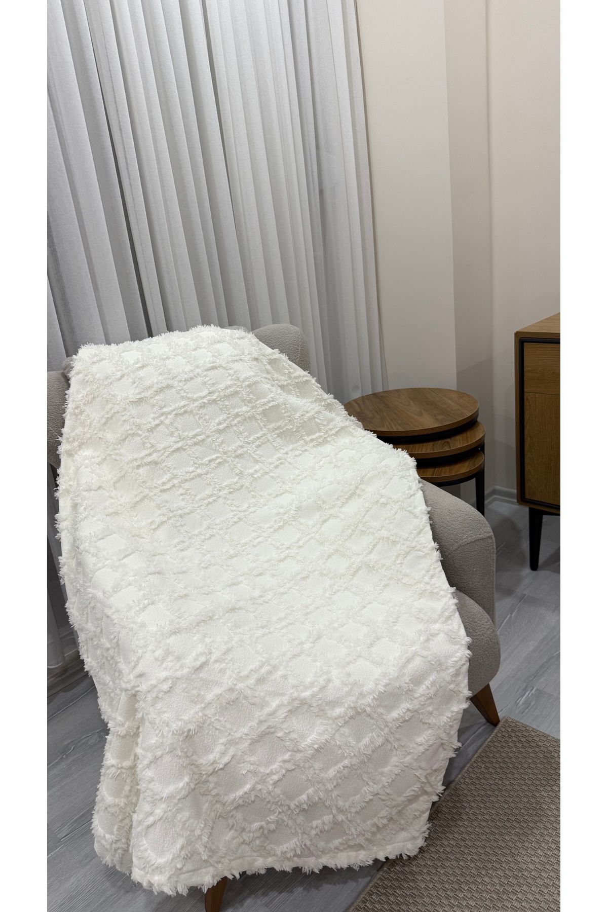KAYALI HOME Bohem Tekli Koltuk-Berjer Örtüsü 120 x 180