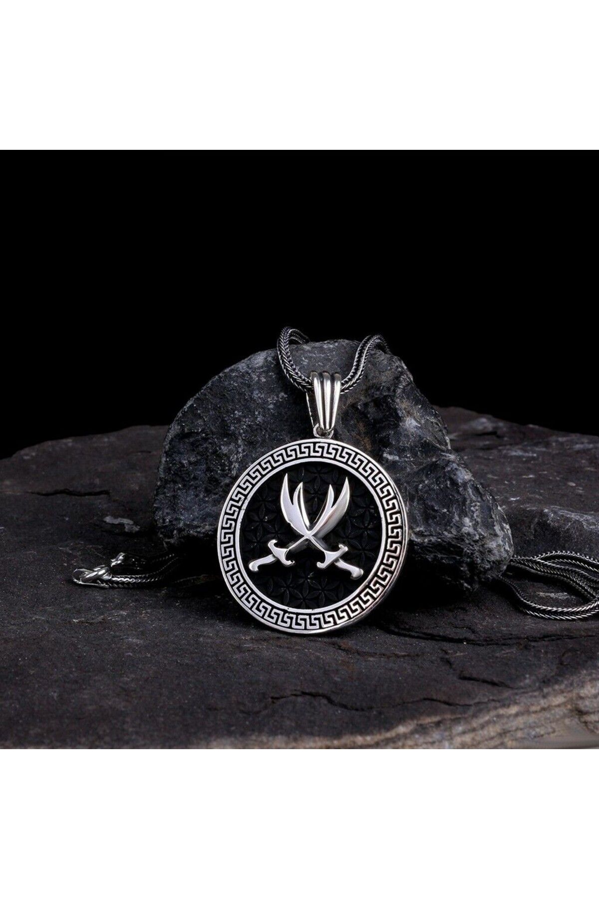 shop Hz Ali Aslan 925 Ayar Gümüş Erkek Kolye