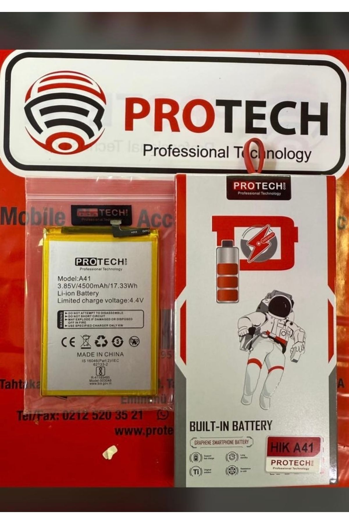 shop AZURTECH Hıkıng A41 batarya