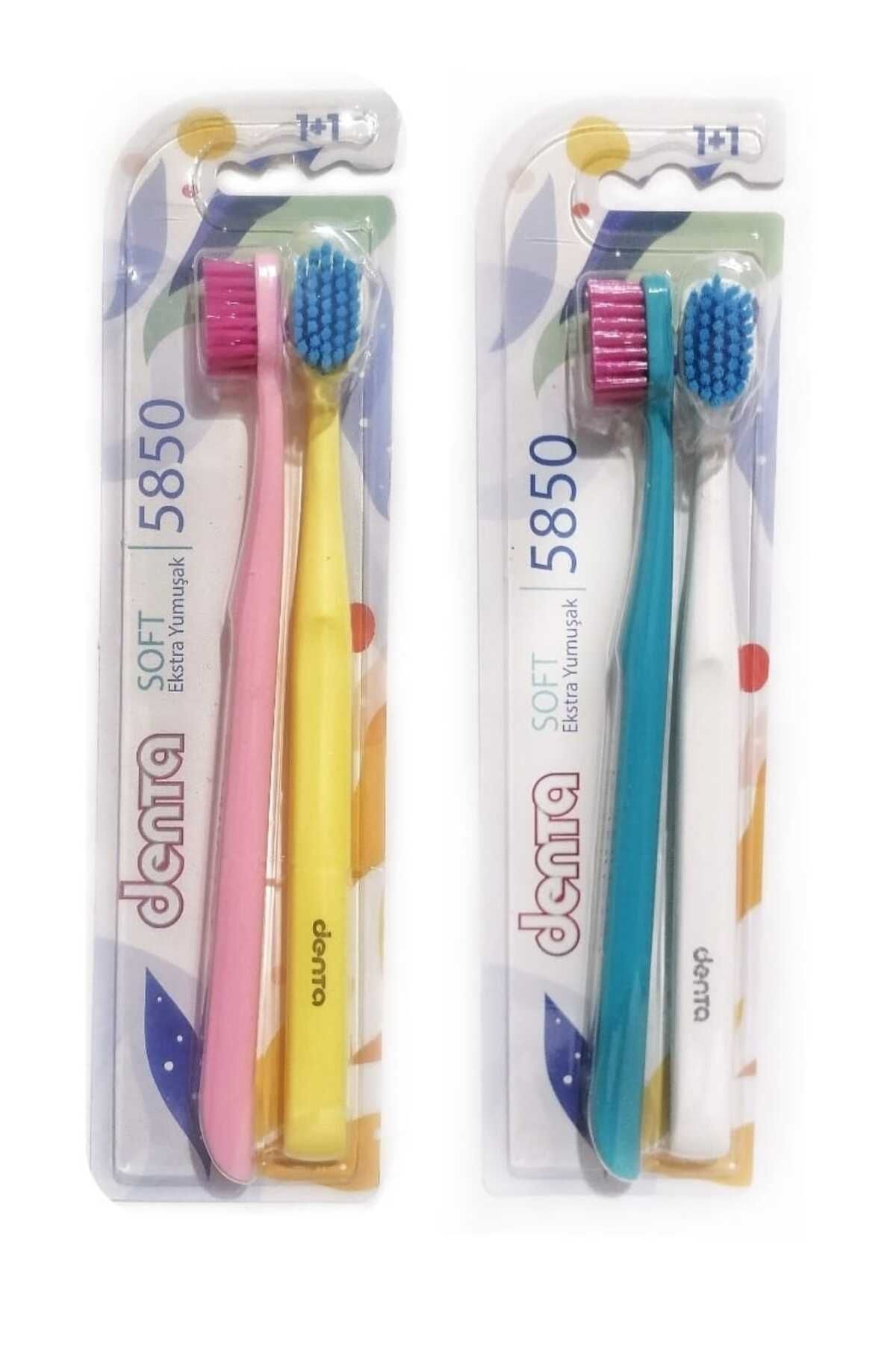 Denta soft extra yumuşak diş fırçası 1+1 x2 adet