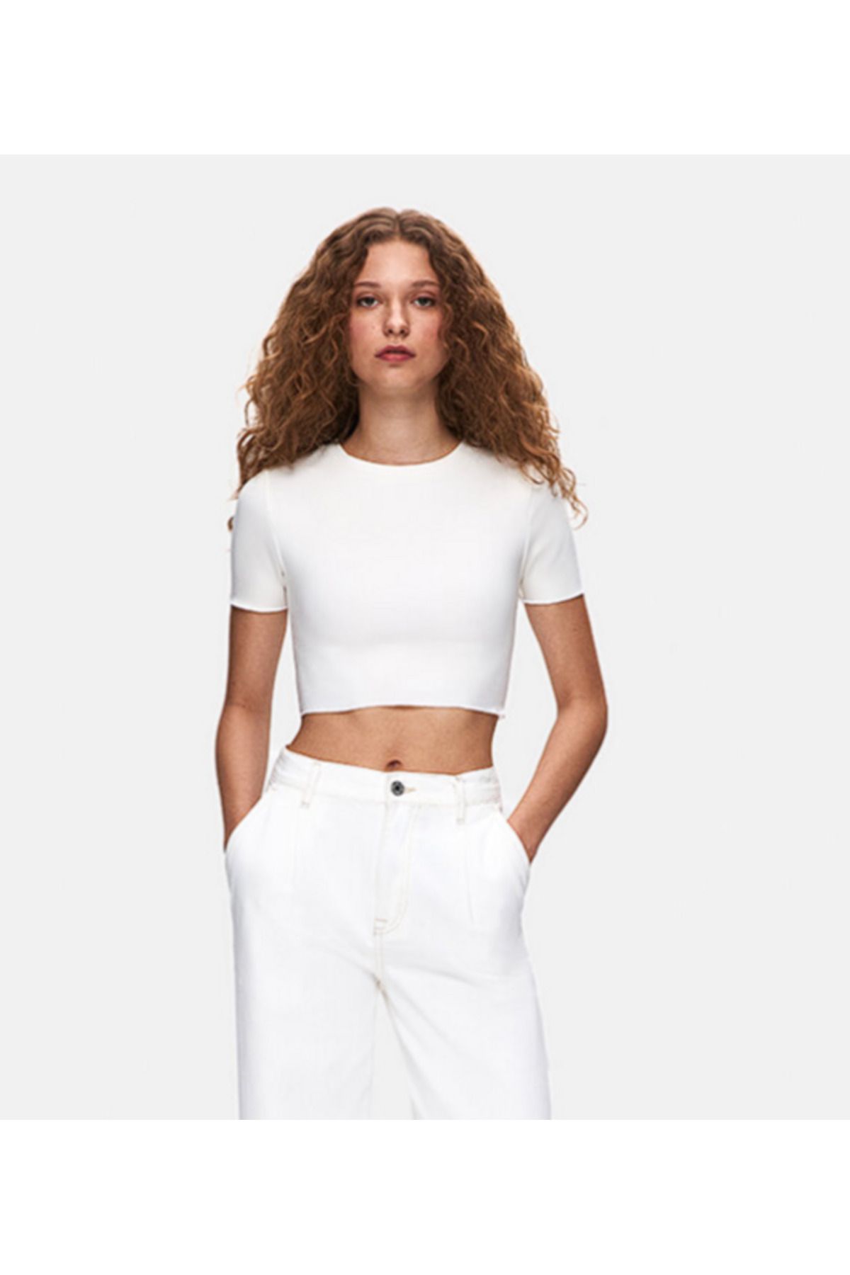 Melas fashion Bej Tişört